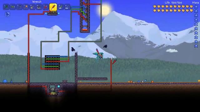 Terraria AFK Pumpkin Moon Farm Step-by-Step Build Tutorial (1.3 events) смотреть онлайн