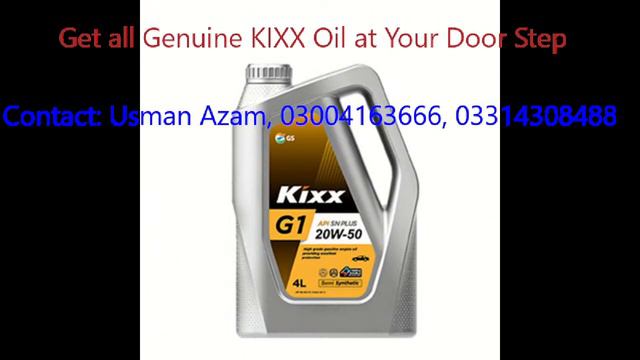 Get all Genuine KIXX Engine Oil at Your Door Step, from Pak Lubricants смотреть онлайн