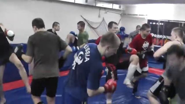 Тренировка во Владыкино.Федерация миксфайта Russian Full Contact смотреть онлайн