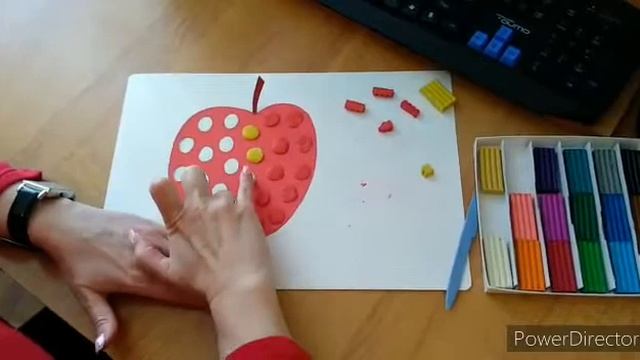 Мастер - класс "Пластилиновая заплатка -аппликация" смотреть онлайн