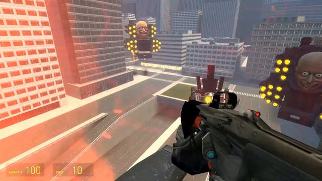 UPGRADED CAMERAMAN INFECTED SPEAKERMAN RED TRI TITAN VS G-MAN GOLD SKIBIDI TOILET Garry's Mod! #13 смотреть онлайн
