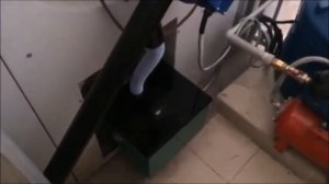 ПЕЛЛЕТНАЯ ГОРЕЛКА "АРВ" В ПОДОВОЙ ХЛЕБОПЕКАРНОЙ ПЕЧИ "KUMKAY"