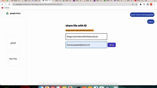 Uploading , viewing and sharing files in Google Drive using google drive API смотреть онлайн