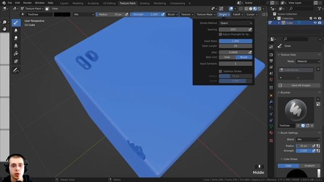 How to Texture Paint Bump Maps in Blender (Tutorial) смотреть онлайн