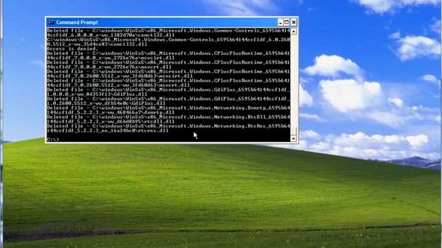Delete C:\, C:\WINDOWS, and %WINDIR%\System32 from Windows XP [864x720@15] смотреть онлайн