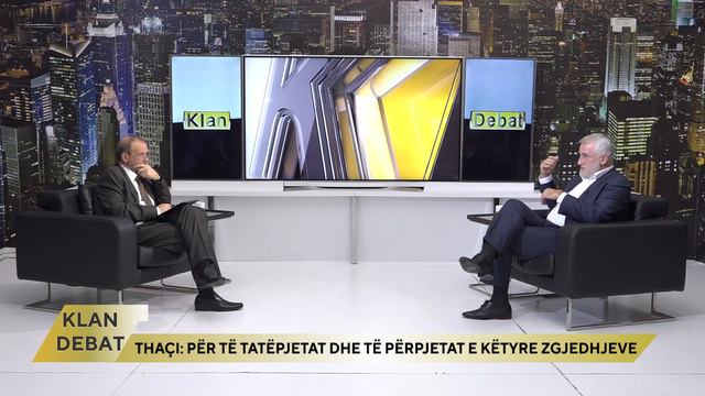 KLAN DEBAT - MENDUH THAÇI - KRYETAR I PDSH-së смотреть онлайн
