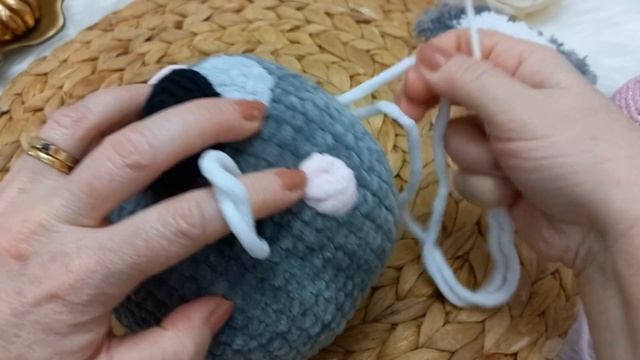 AMİGURUMİ KOALA TARİFİ (PART 3) KULAK ,YÜZ ŞEKİLLENDİRME #amigurumicrochet #amigurumikoala