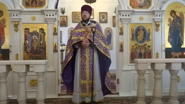 Проповедь о почитании икон в день Торжества Православия. Священник Иоанн Лазурченко. смотреть онлайн