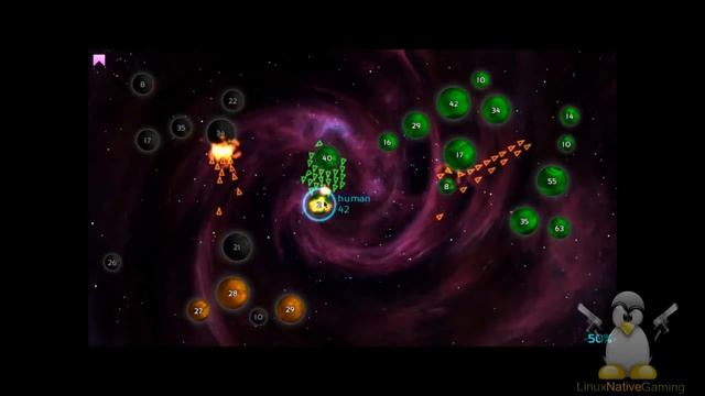 Linux Native Game: Galcon Fusion смотреть онлайн