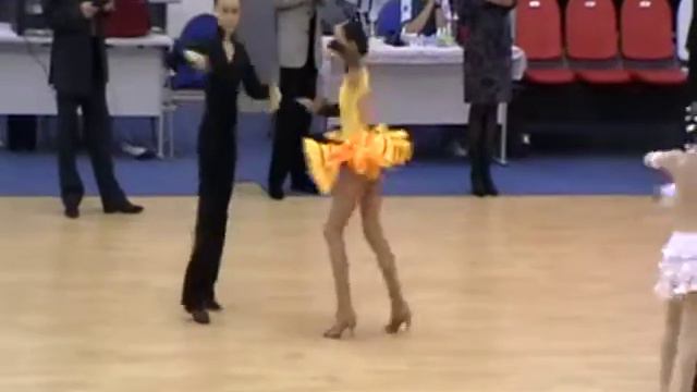 Соревнование 13.04.2014 Ю-1 Д класс Ча-ча-ча смотреть онлайн