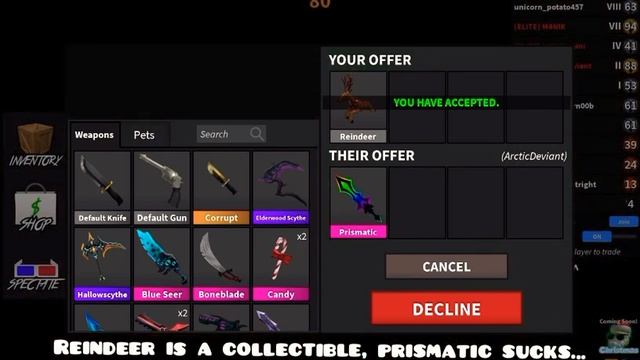 HUGE PROFIT! | MM2 Trading Montage #2 | Roblox Murder Mystery 2 смотреть онлайн