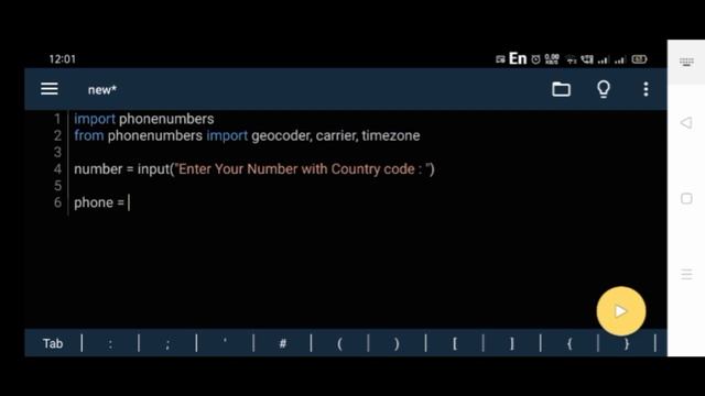 Get Phone Number Details using Pydroid-3 App in Android Phone | Python Projects смотреть онлайн