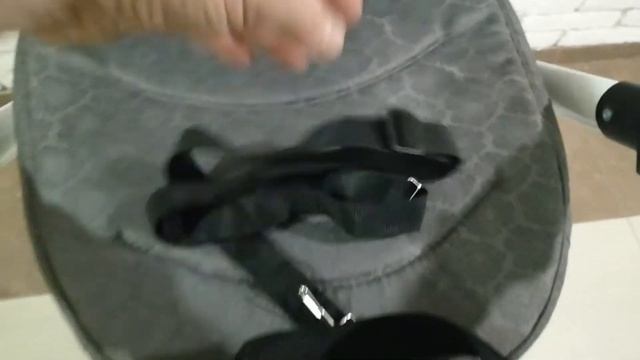 Сумка на коляску универсальная Z&D New с ручкой Серый смотреть онлайн