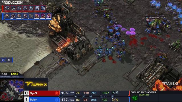 StarCraft 2 - Solar vs ByuN / Alpha X Series Special #23 смотреть онлайн