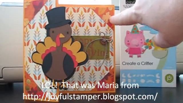 Create A Critter Thanksgiving Card смотреть онлайн