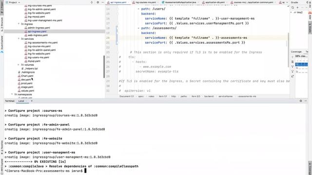 Microservices & K8S: Managing microservices E2E, Ingress Controller, Helm, Logging смотреть онлайн