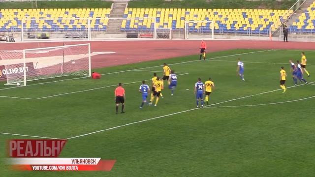 Победный матч для "Волги". За четыре последних игры волжане отправили 10 мячей в ворота соперников смотреть онлайн
