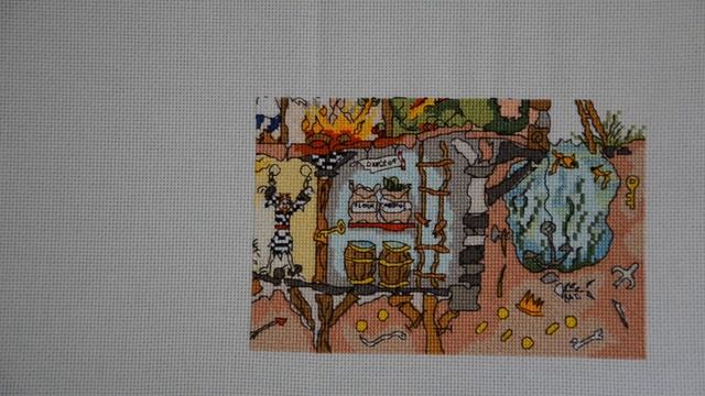 Замок в разрезе//Bothy Threads//3й отчет + Оформление "Собачье семейство" смотреть онлайн