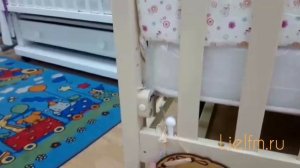 Три уровня ложа на кроватках Лель