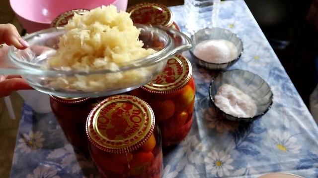 Помидоры в СНЕГУ на зиму / ОЧЕНЬ вкусные помидоры/Консервация/Простой рецепт/Заготовки смотреть онлайн