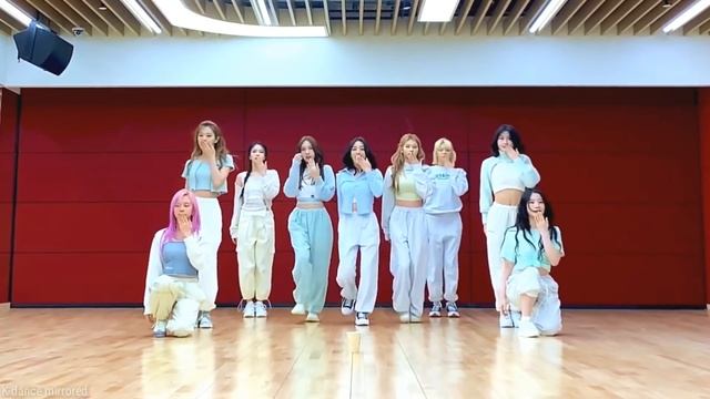 [TWICE - Alcohol Free] dance practice mirrored смотреть онлайн