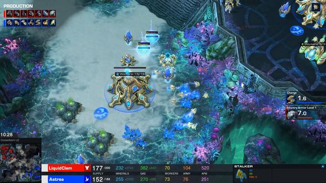 CARRIER TOSS! Astrea 🇺🇸 (P) vs Clem 🇫🇷 (T) on Oceanborn - StarCraft 2 - 2024 смотреть онлайн