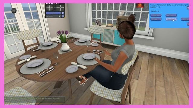 Second Life: Product Review ~ {Why Not?} Tarvie Dining Table & Chair Set смотреть онлайн