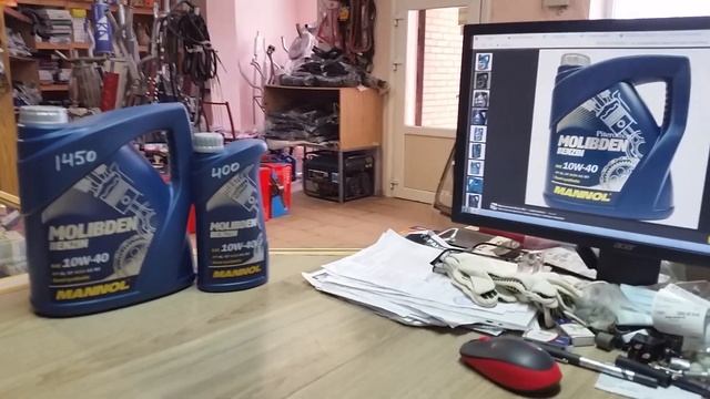 Моторное масло Mannol Molibden Benzin 10W-40 - имеет лучшие показатели по трению смотреть онлайн