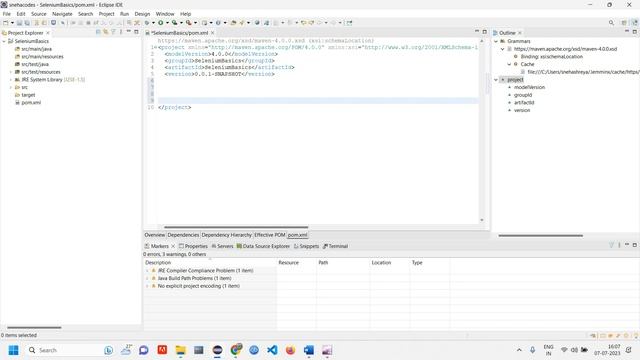File Structure in Selenium | How to Include Dependencies in Selenium | Importance of POM.xml смотреть онлайн