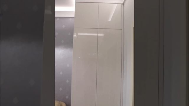 Белый глянцевый шкаф в гостиную смотреть онлайн
