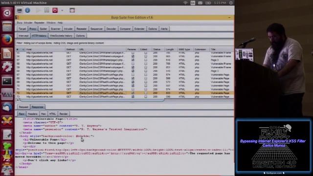 t111 Bypassing Internet Explorers XSS Filter Carlos Munoz смотреть онлайн