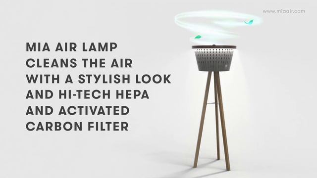 A Lamp that Cleans the Air? | Mia Air Lamp | #SourceofFreshAir ? смотреть онлайн