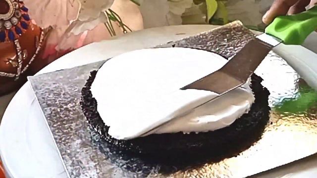 purple colour Rose cake chocolate flavour easy & simple recipe смотреть онлайн