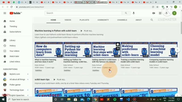 10 Best Python Learning Tutorial Channels | best python devlopers youtubers | learn python смотреть онлайн