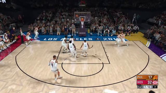 Almost a half cort on 2K 18 смотреть онлайн