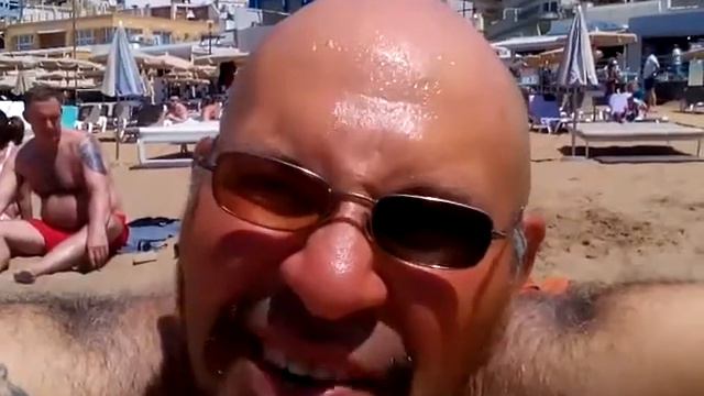 Последнее купание в Атлантическом океане на Канарах в Порт Могане смотреть онлайн