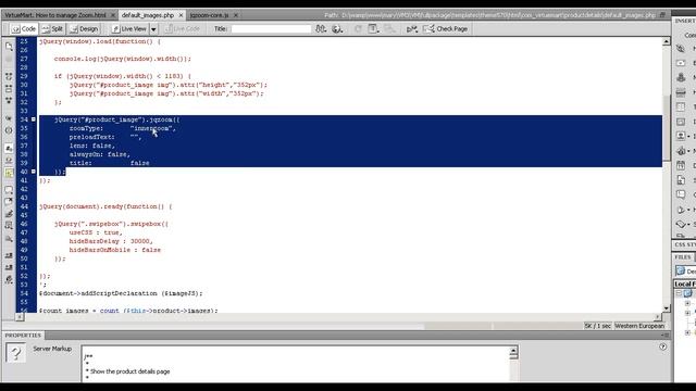 VirtueMart 3.x. How To Manage Product Images Zoom (Jqzoom) смотреть онлайн