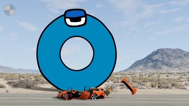 Alphabet Lore vs Cars (A-Z...) in BeamNG.Drive смотреть онлайн