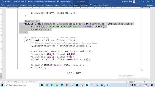 Android - Développement mobile - Part33 - TP9 - Accès aux Bases de données SQLite смотреть онлайн