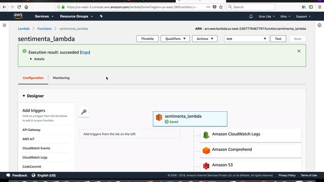 AWS: Lambda with Comprehend for enities extraction смотреть онлайн