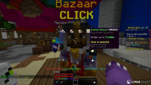 The Dupe Money Making Methods! *TRY FAST* (Hypixel Skyblock) смотреть онлайн