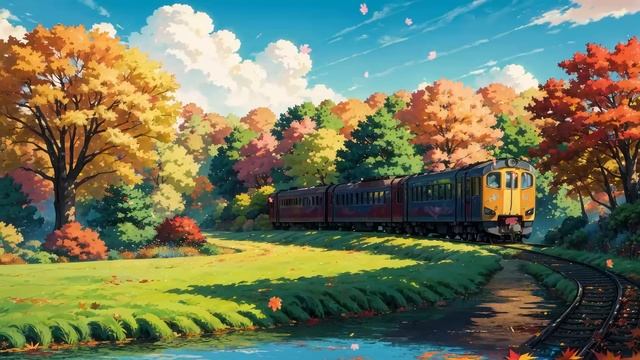 Autumn ? Lofi Hip Hop ~ Lofi Deep music for [ Calm / Relax / Chill ] смотреть онлайн