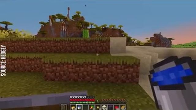 beating Minecraft - JAVA without mining blocks смотреть онлайн