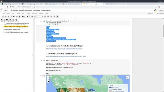 GEE Tutorial #48 - How to add a draggable legend to folium maps смотреть онлайн