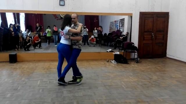 Тарашинья - Анастасия Синёва на "Кизомба Фестивале" 15.03.2015 в СимферополеKIZOMBA смотреть онлайн