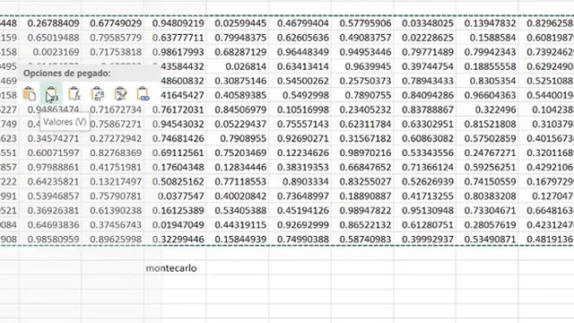 Generación de números aleatorios entre 0 y 1 en EXCEL смотреть онлайн