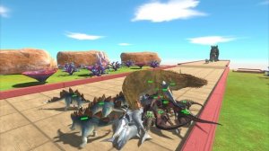 Evolution of Spinosaurus VS Dinosaur and King Kong Jurassic Park - Animal Revolt Battle Simulator