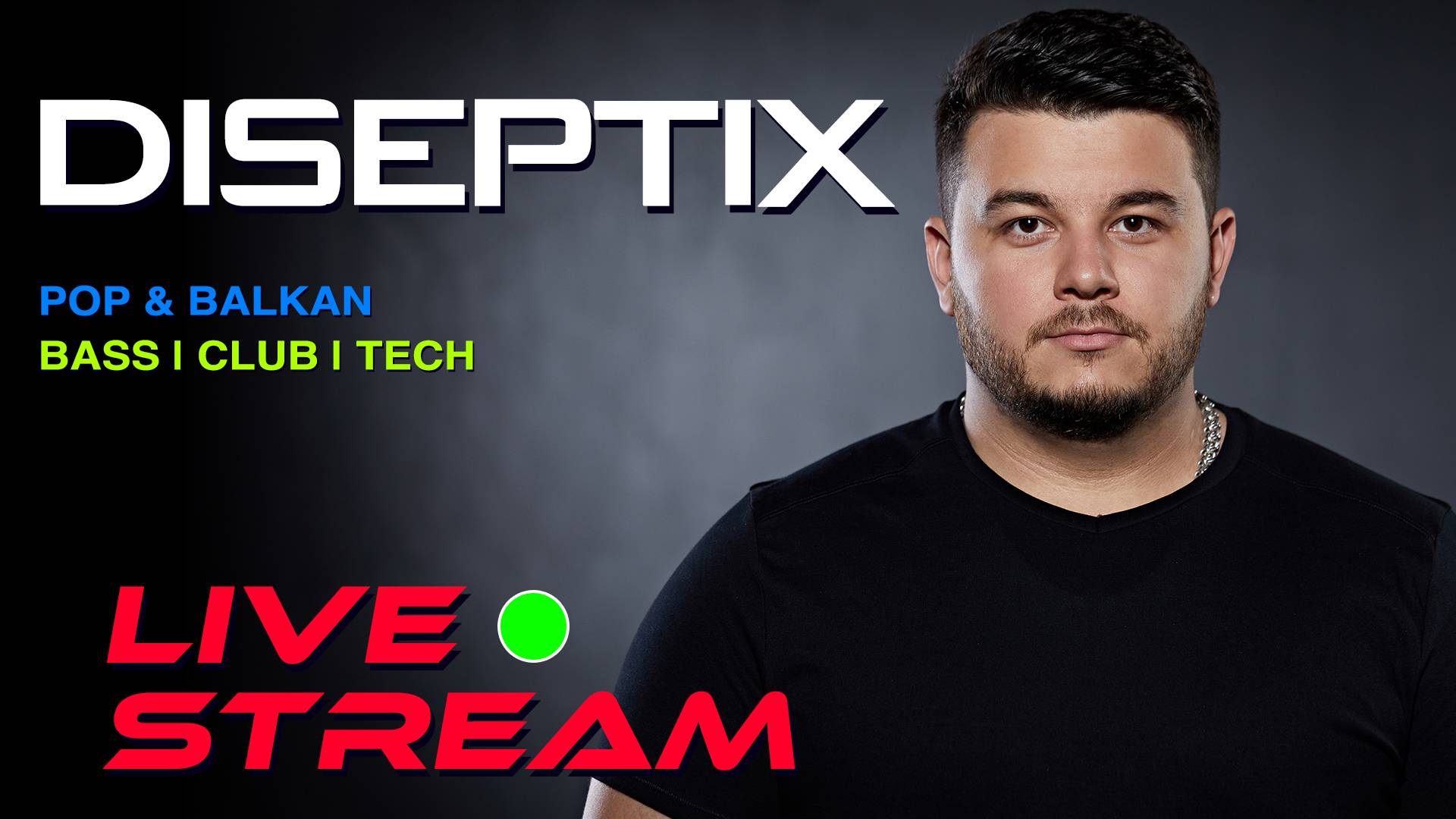 Diseptix - Pop Tech | Balkan | Tech House & Bass House - Live Stream