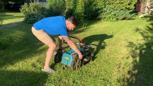 ГАЗОНОКОСИЛКА MAKITA ELM4620    1 ГОД ЭКСПЛУАТАЦИИ