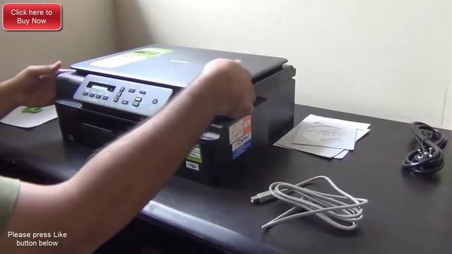 Wireless Printer And Scanner Brother DCP-J105 Unboxing And Setup Video
